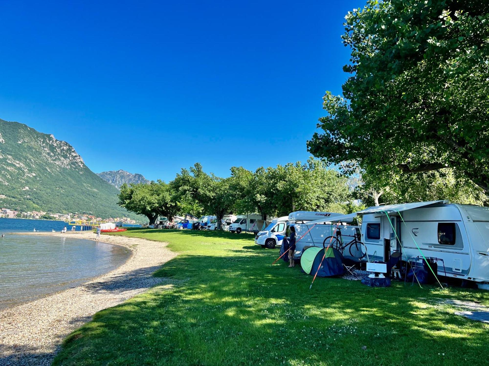 Glamping Camping Rivabella Lecco Exterior photo