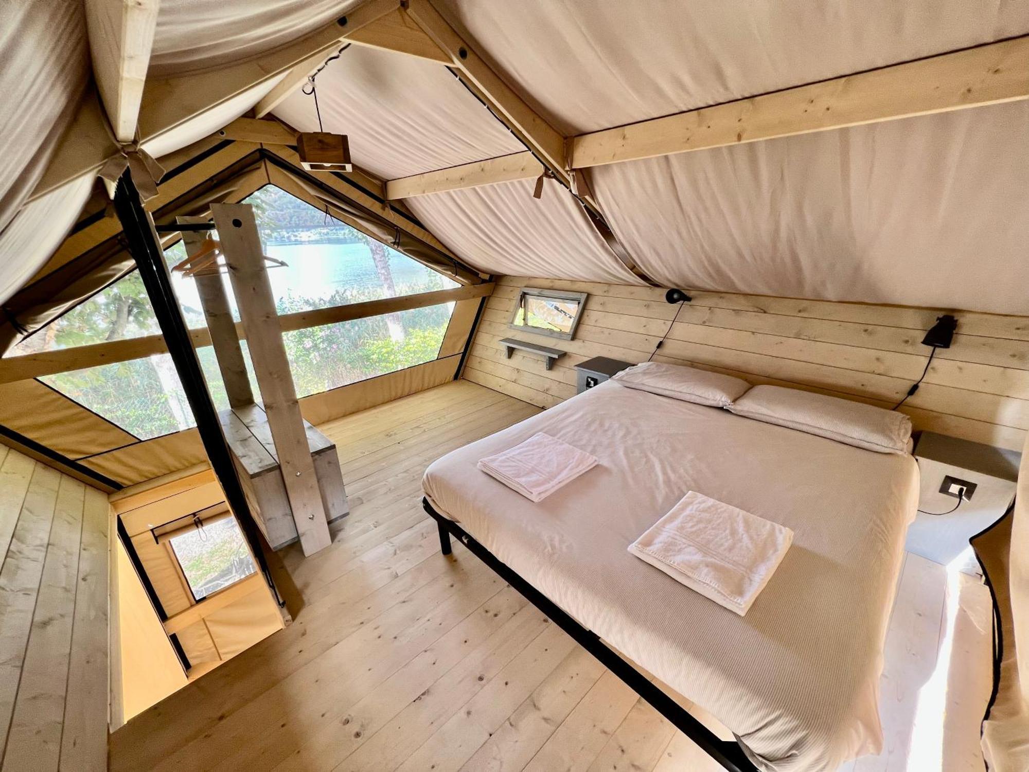 Glamping Camping Rivabella Lecco Exterior photo