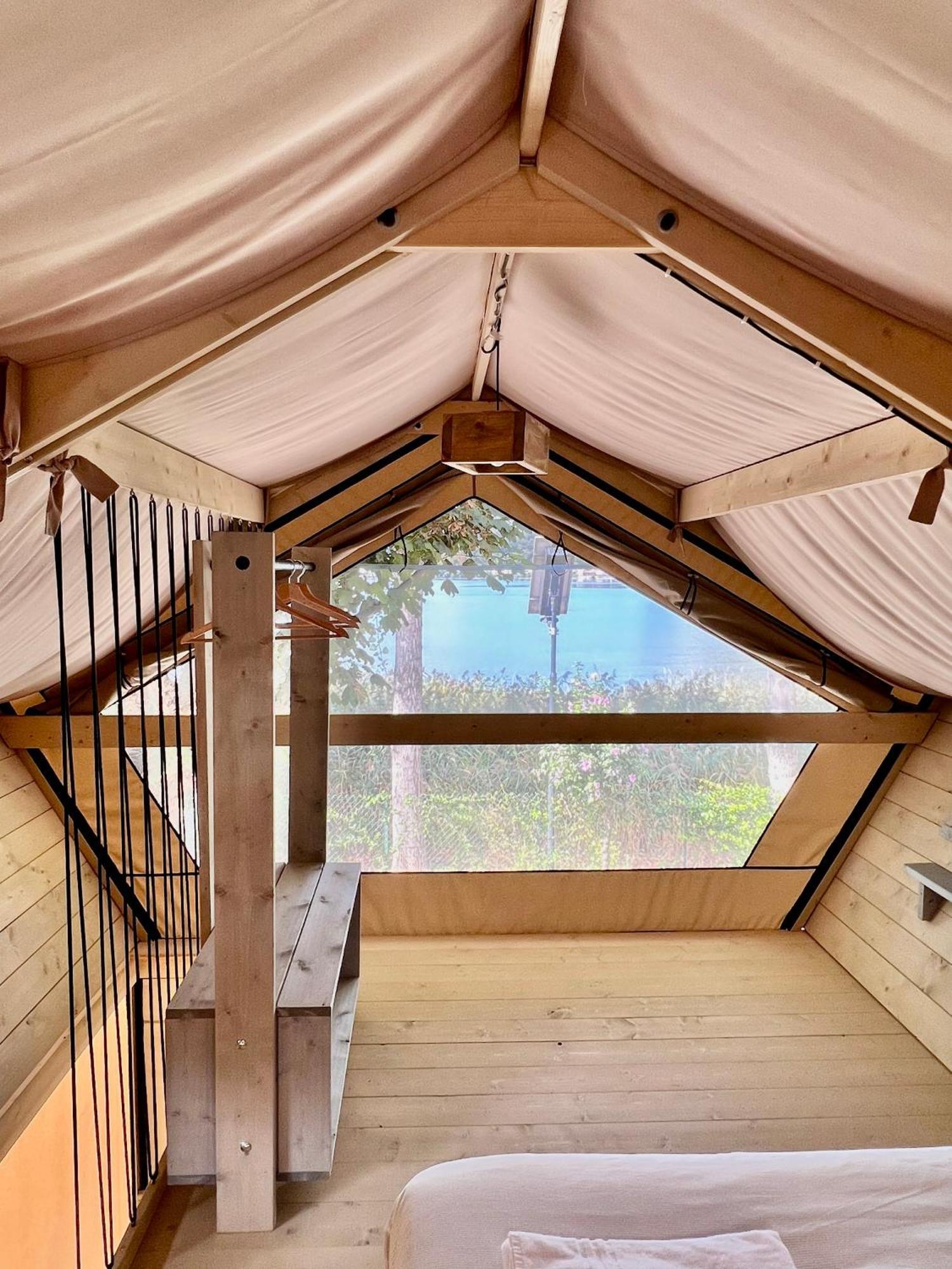 Glamping Camping Rivabella Lecco Exterior photo