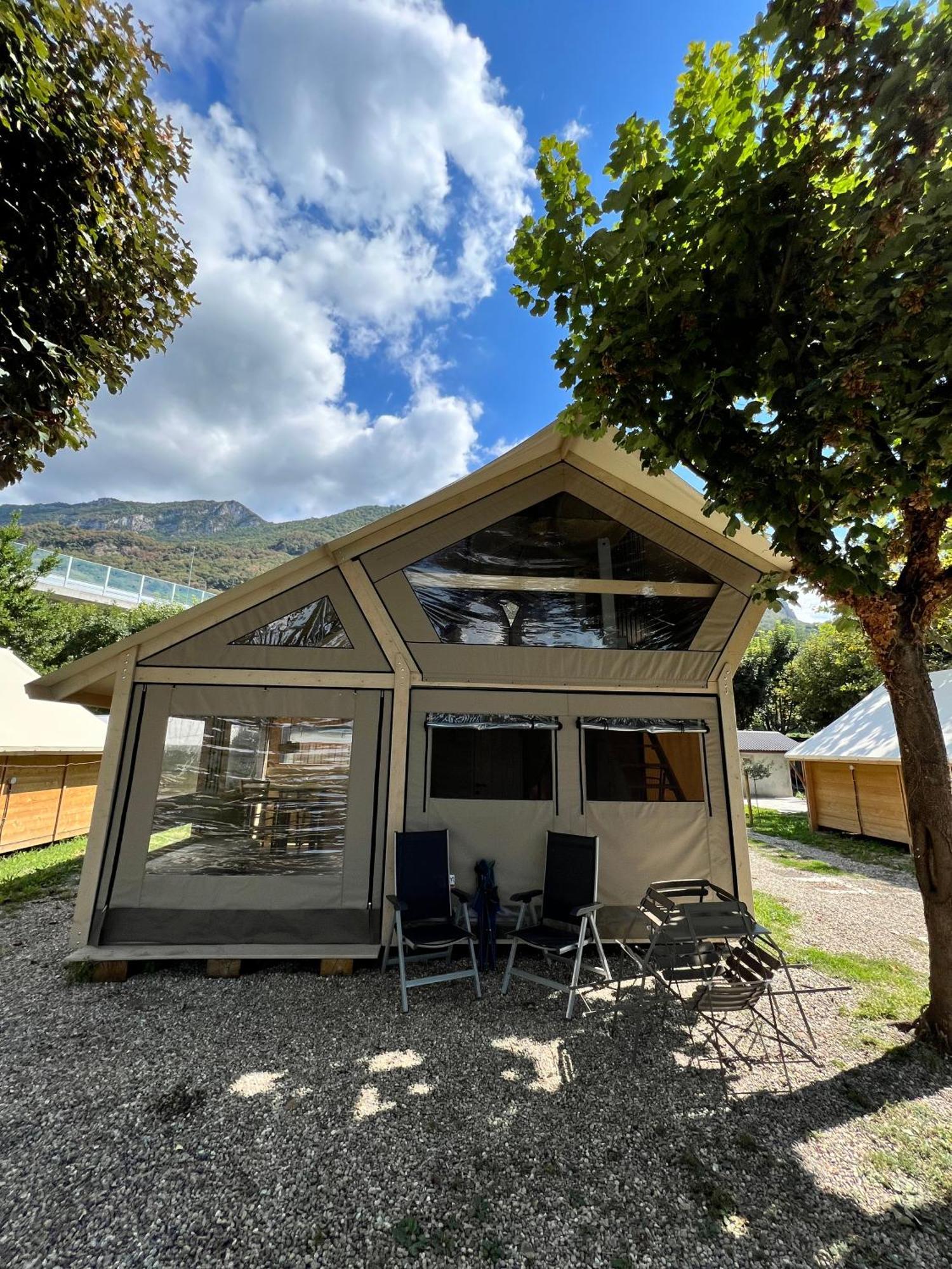 Glamping Camping Rivabella Lecco Exterior photo
