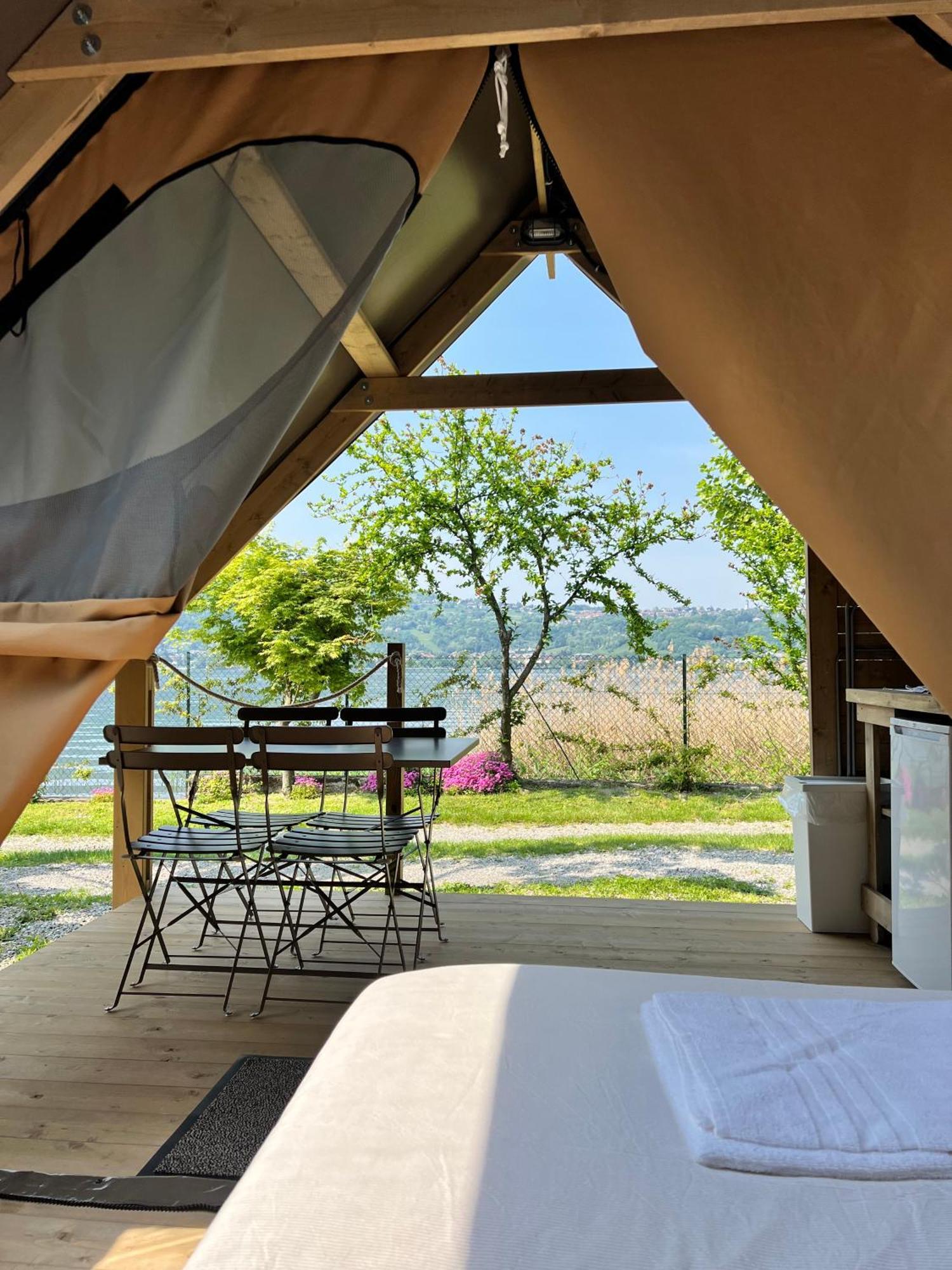 Glamping Camping Rivabella Lecco Exterior photo