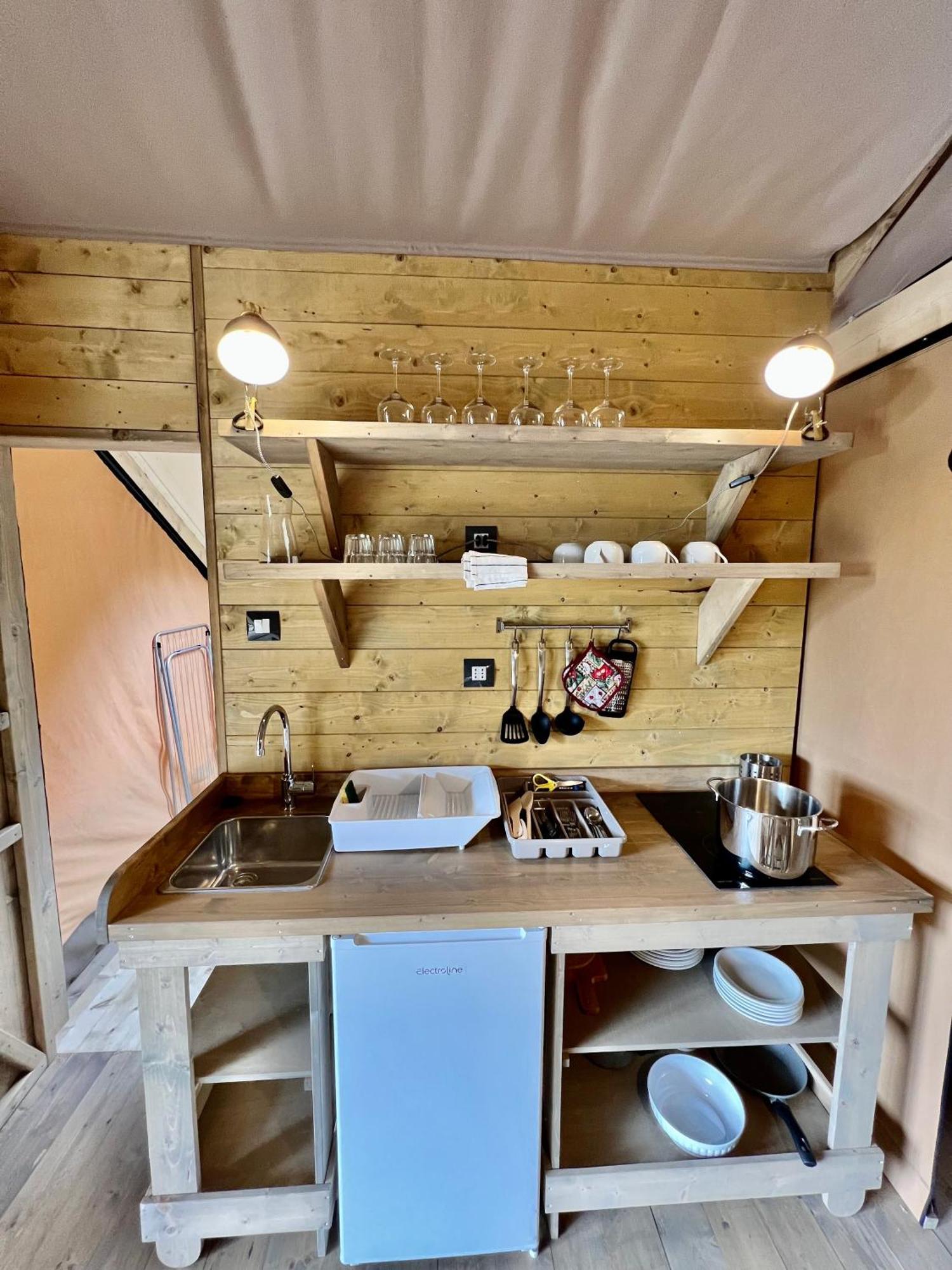 Glamping Camping Rivabella Lecco Exterior photo