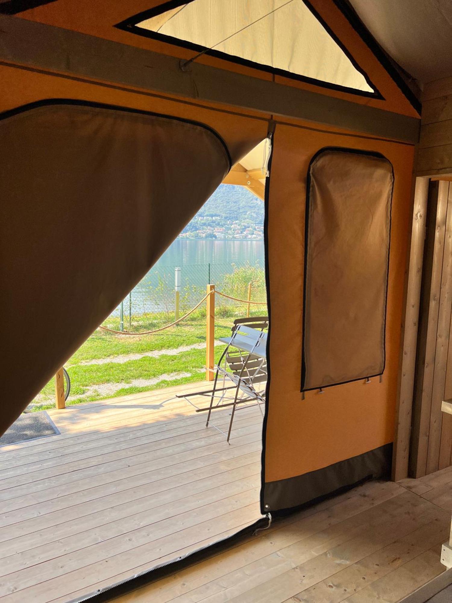 Glamping Camping Rivabella Lecco Exterior photo