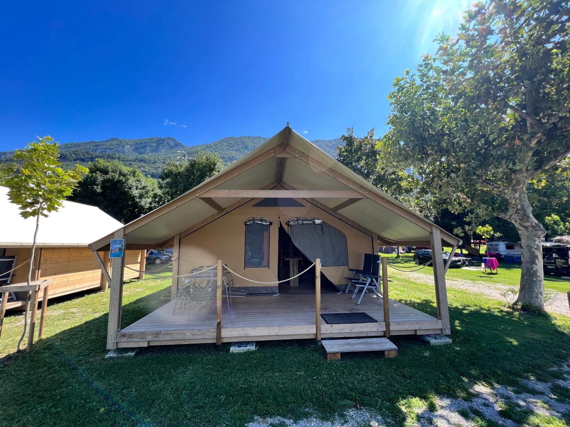 Glamping Camping Rivabella Lecco Exterior photo